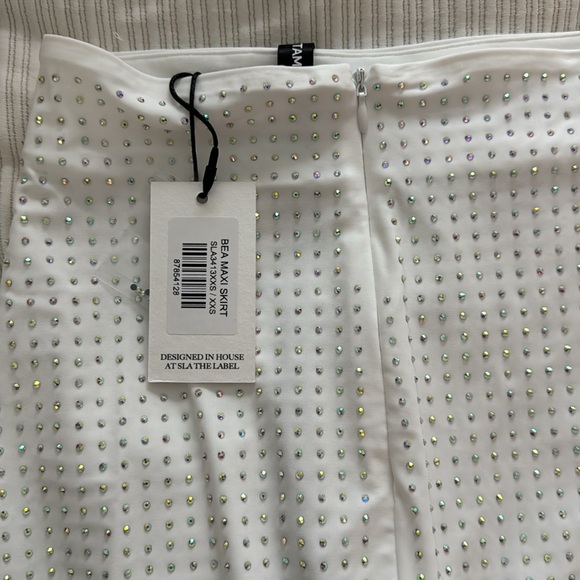 (NWT) SLA The Label  Bea Diamanté Maxi (Skirt) - Picture 9 of 9